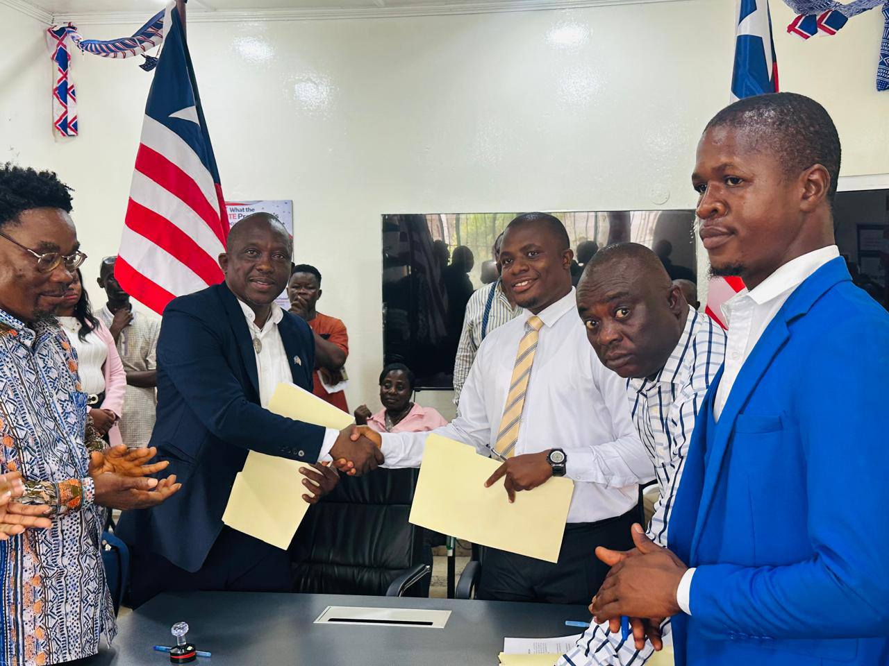 Signing of MOU's