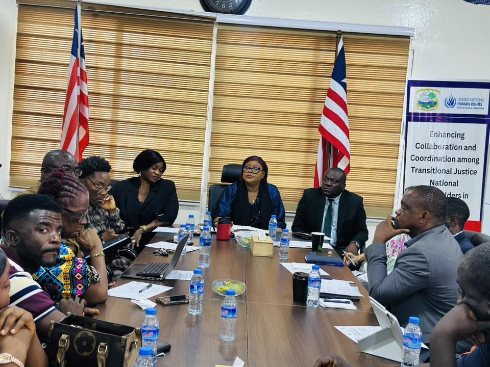 Pictorial highlights from the 12th monthly meeting of the OWECC-L National Transitional Justice Coordination Committee (NTJCC)