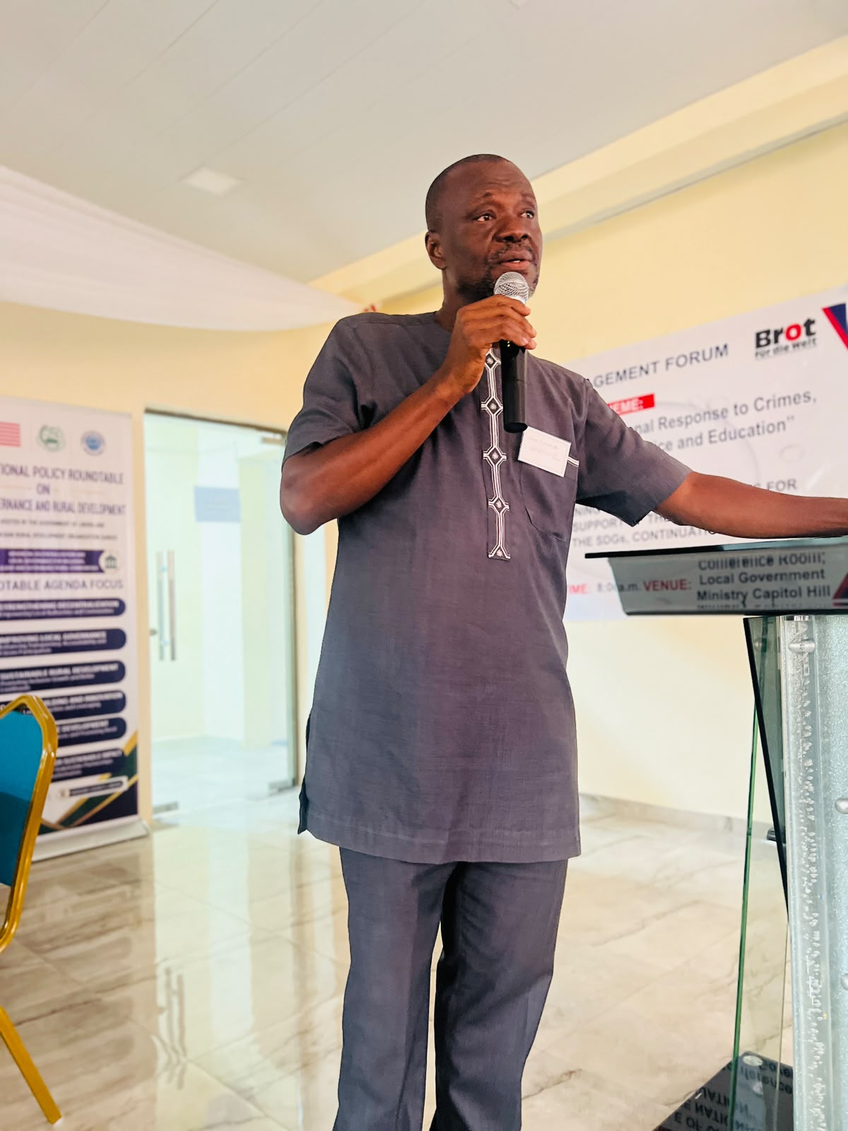 OWECC-L’s Special Consultant Urges Churches to Lead Civic Education and Reconciliation Efforts in Liberia