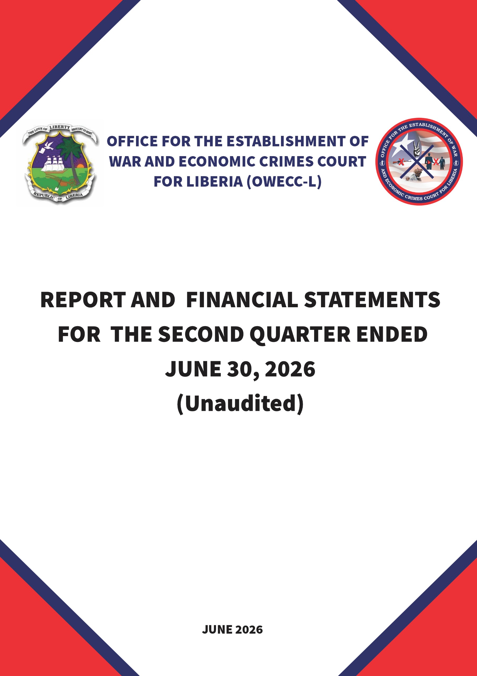 SECOND QUARTER FINANCIAL REPORT